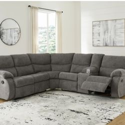 Recliner sectional by Ashley