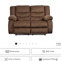 2 Reclining Love Seats For Sale . 