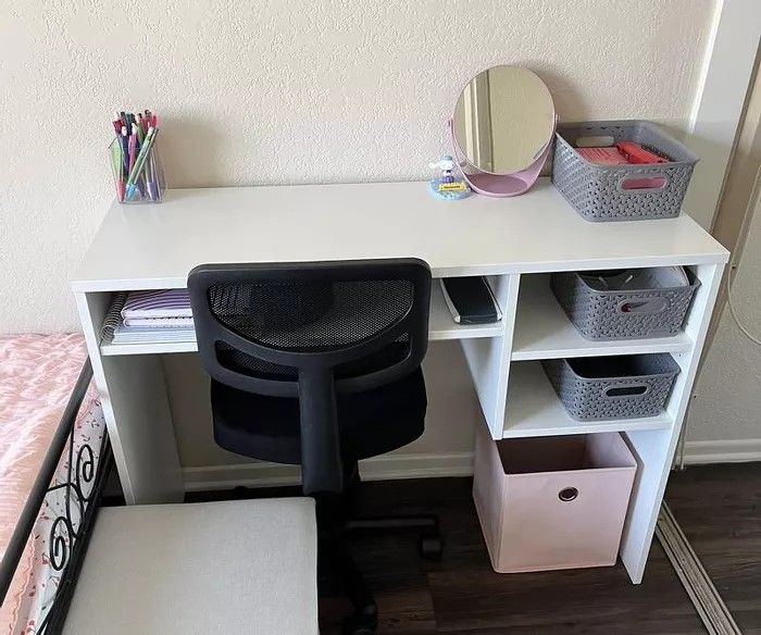 Home office desk, student desk, vanity desk, computer, desktop, laptop