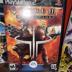 PlayStation 2 Quake III Revolution Video Game