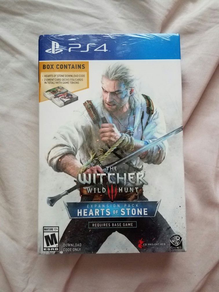 The Witcher 3 - Hearts Of Stone Physical Expansion Pack With Gwent Cards