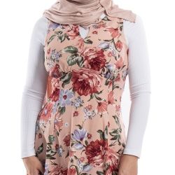 Pebble Color Premium Jersey Hijab