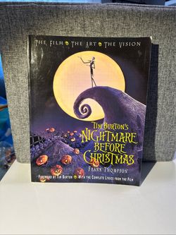 Tim Burton's Nightmare Before Christmas Book