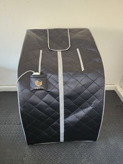Portable Infrared Sauna – Personal Home Sauna w/ Chair & Foot Pad