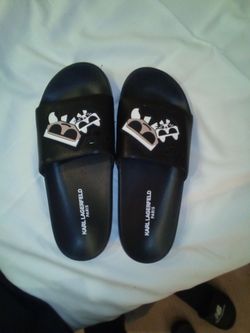 Karl lagerfield sandals black