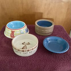 Ceramic Cat Dishes