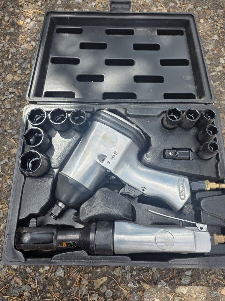 1/2 Inch AIR Impact Tool & Ratchet