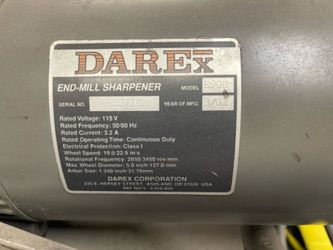 Darex E90 endmill sharpener