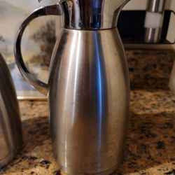 64 oz stainless steel thermal coffee carafe / double walled vacuum/12 Thumbnail