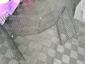 Dog Play Cage