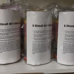 Velones Para Fin De Año Ritual Dinero, Negocio Y Agradecimiento 