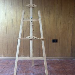 adjustable wooden easel