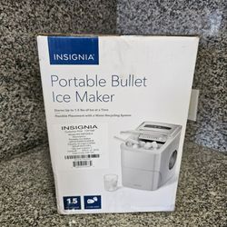 silver countertop portable ice machine 2 sizes