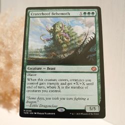Craterhoof Behemoth - Tarkir: Dragonstorm (TDM)