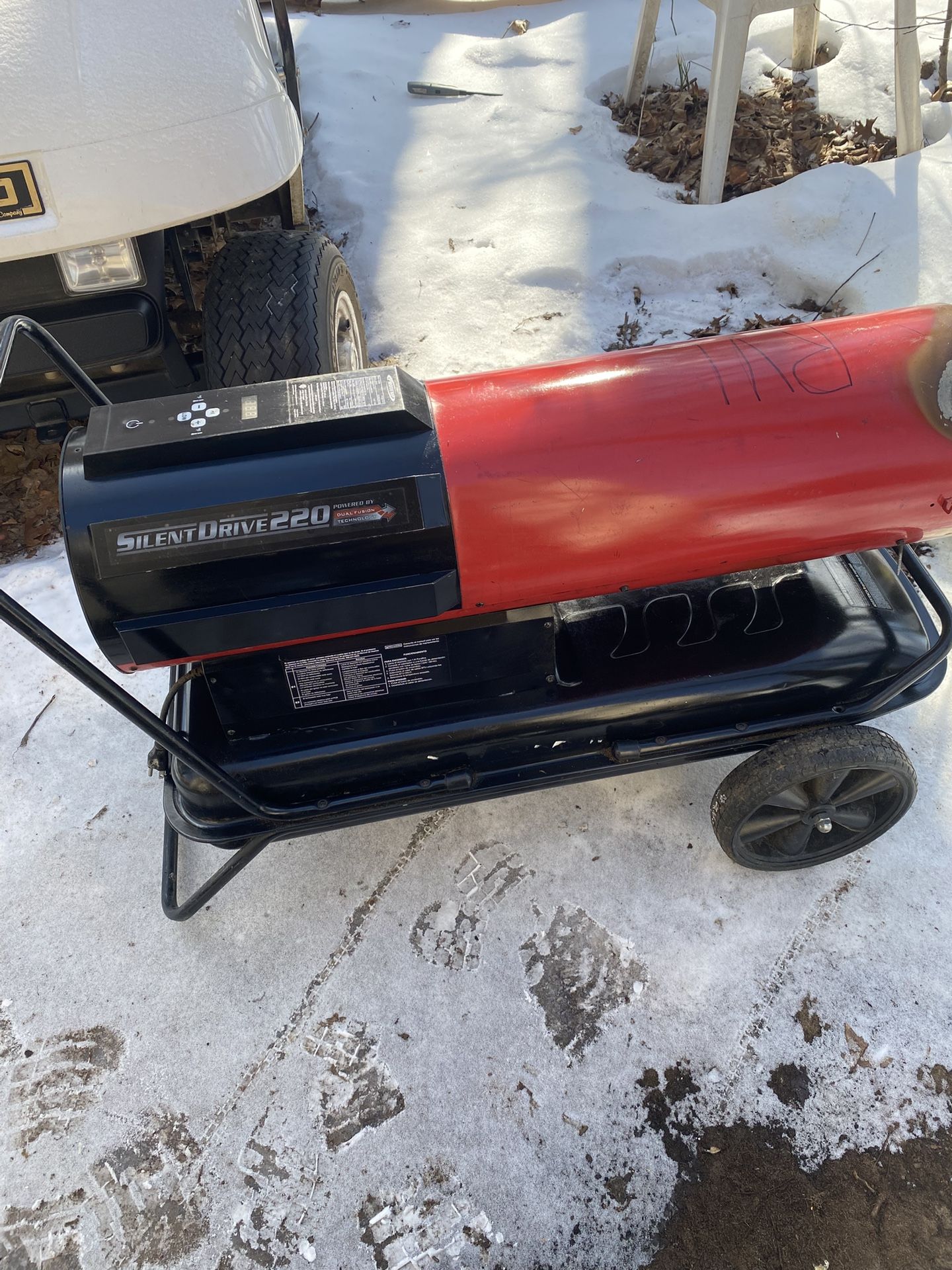 Salamander/ Torpedo Heater 220,000btu