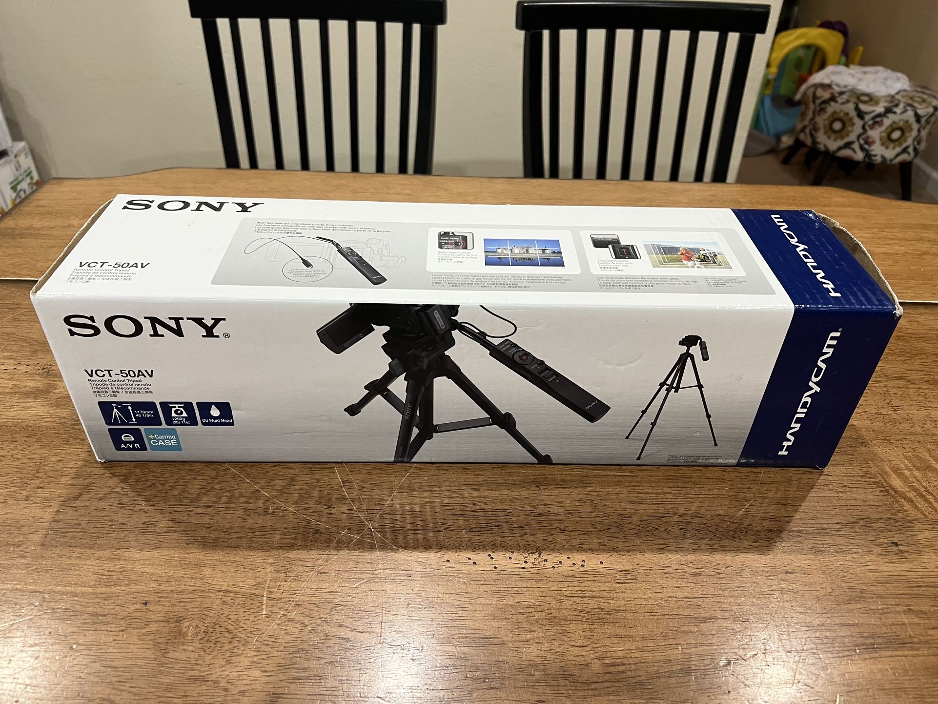 Sony VCT-80AV Tripod in Box Good Condition