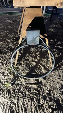 Metal Basketball Ring no net or screws