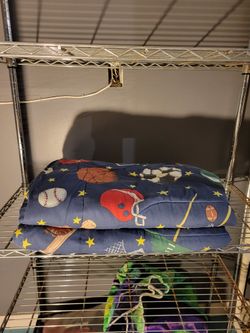Baseball Themed Twin Bed Comforter