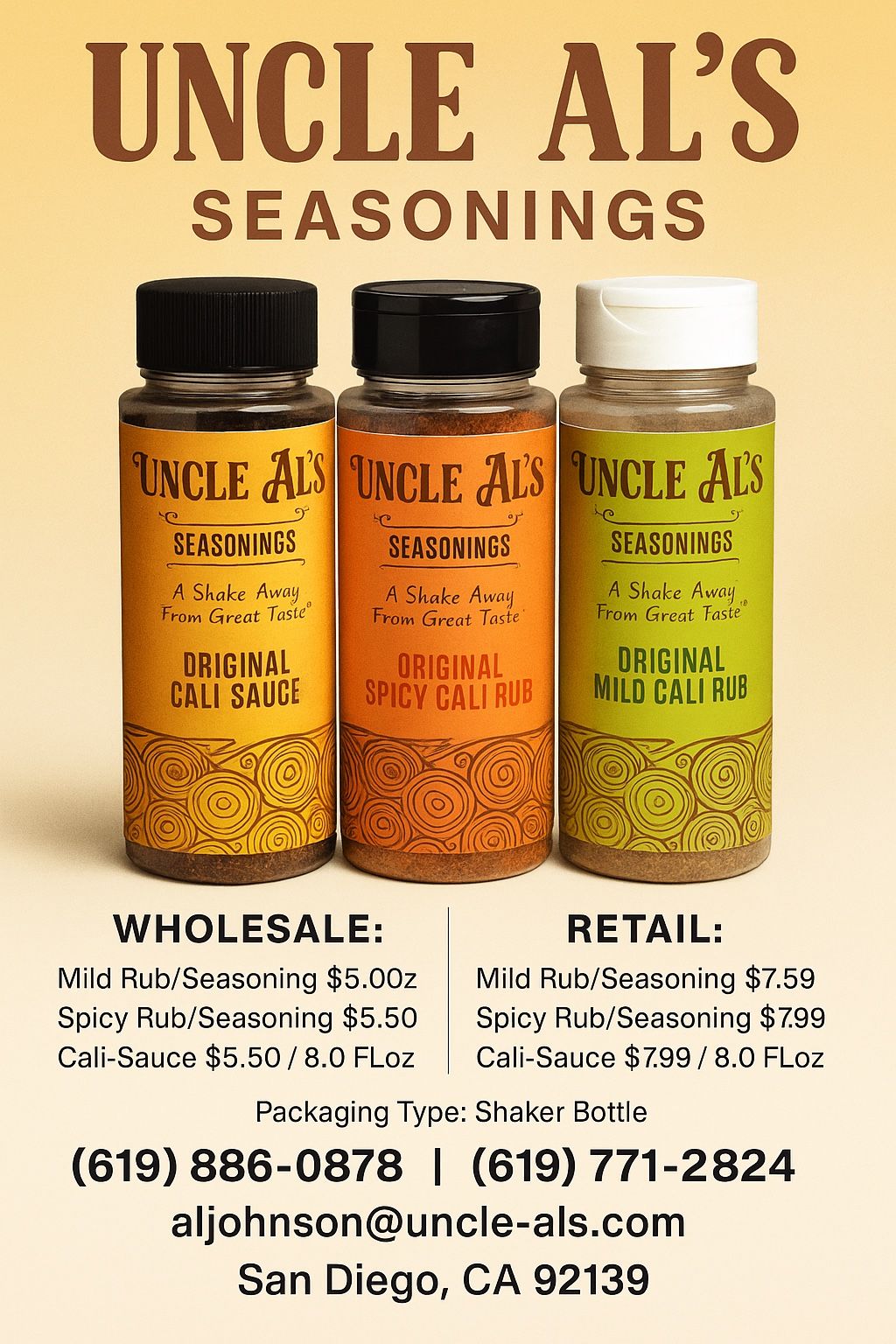 Uncle AL’s Seasoning