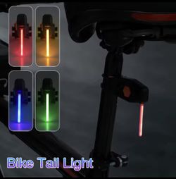 Bright Red COB LED Bike Tail Light