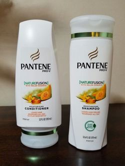 Pantene shampoo and conditioner