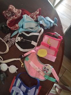 Doll Accessories Lot – Bags, Harnesses & More