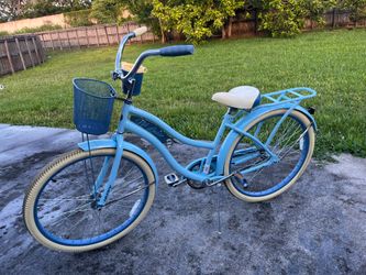 Baby Blue Huffy Speed Beach Cruiser Bike