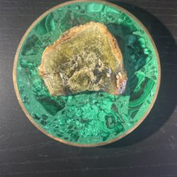 Green Calcite Crystal $25