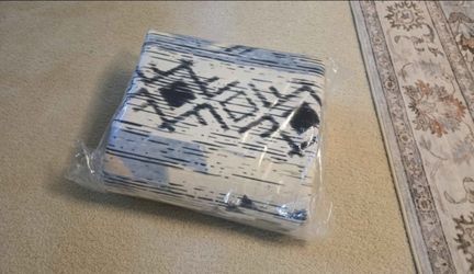 Rug 8' X 10' feet Bohemian Western Blue - NEW