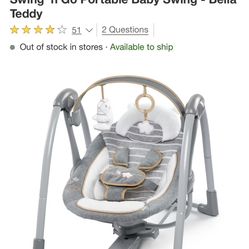 Portable Baby Swing