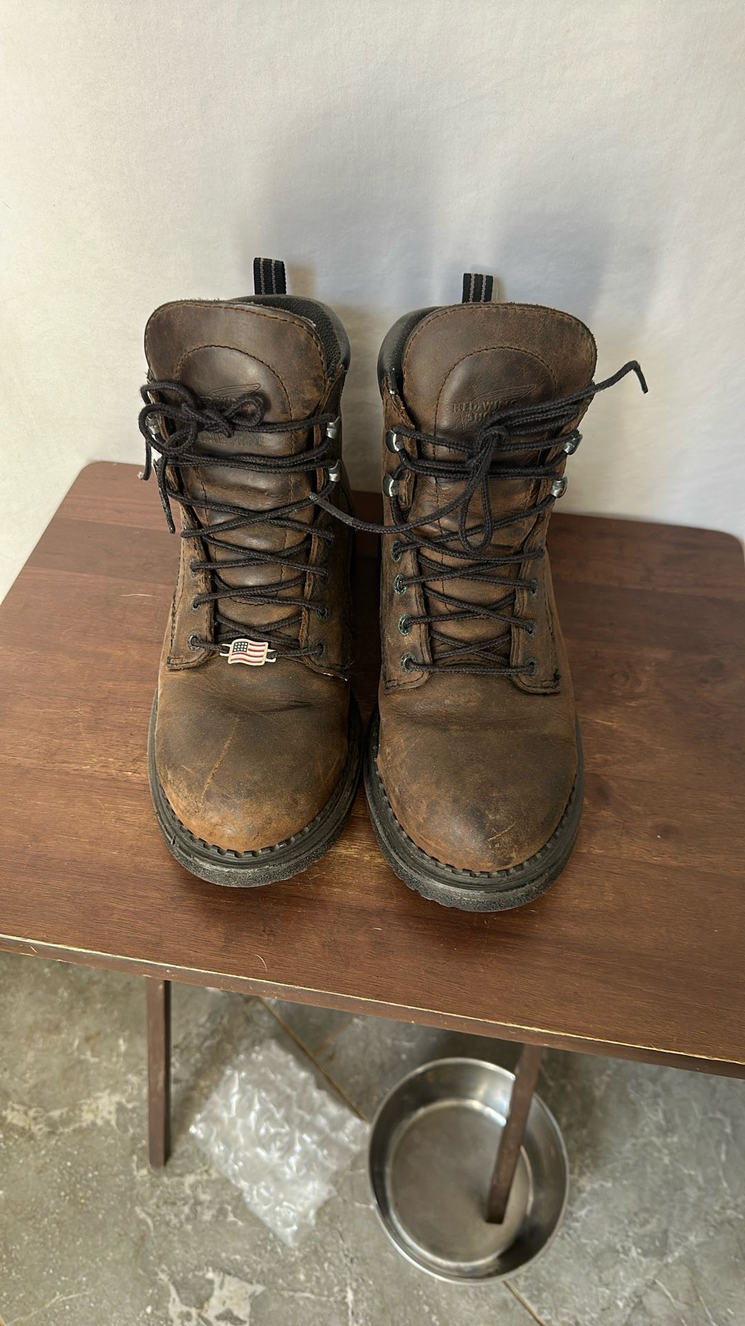 Red Wing Soft Toe 1206 Size 8 Boots