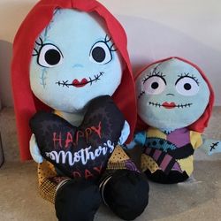 Disney Nightmare Before Christmas Sally Plush Stuffed Dolls Mothers Day  