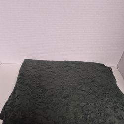 Streach Lace Hunter Green