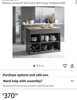 Kitchen island