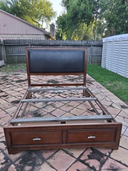 Queen size bed frame