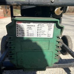 Gas Generator Coleman Powermate 5000