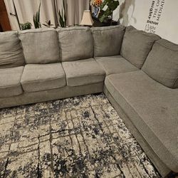 Grey Section With Chaise