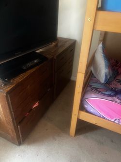 Solid wood dressers (heavy)