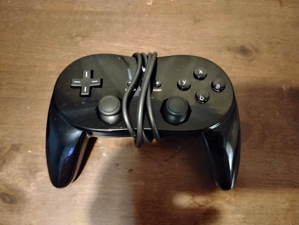 OEM Wii Pro Classic Controller Black