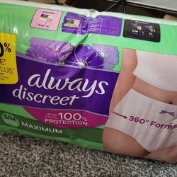 Always Discreet Postpartum Underwear 