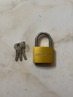 Pad Lock with keys