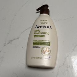 Aveeno Face Lotion $10