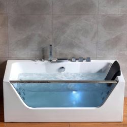 EMPAVA 67" Massage Bathtub NEW