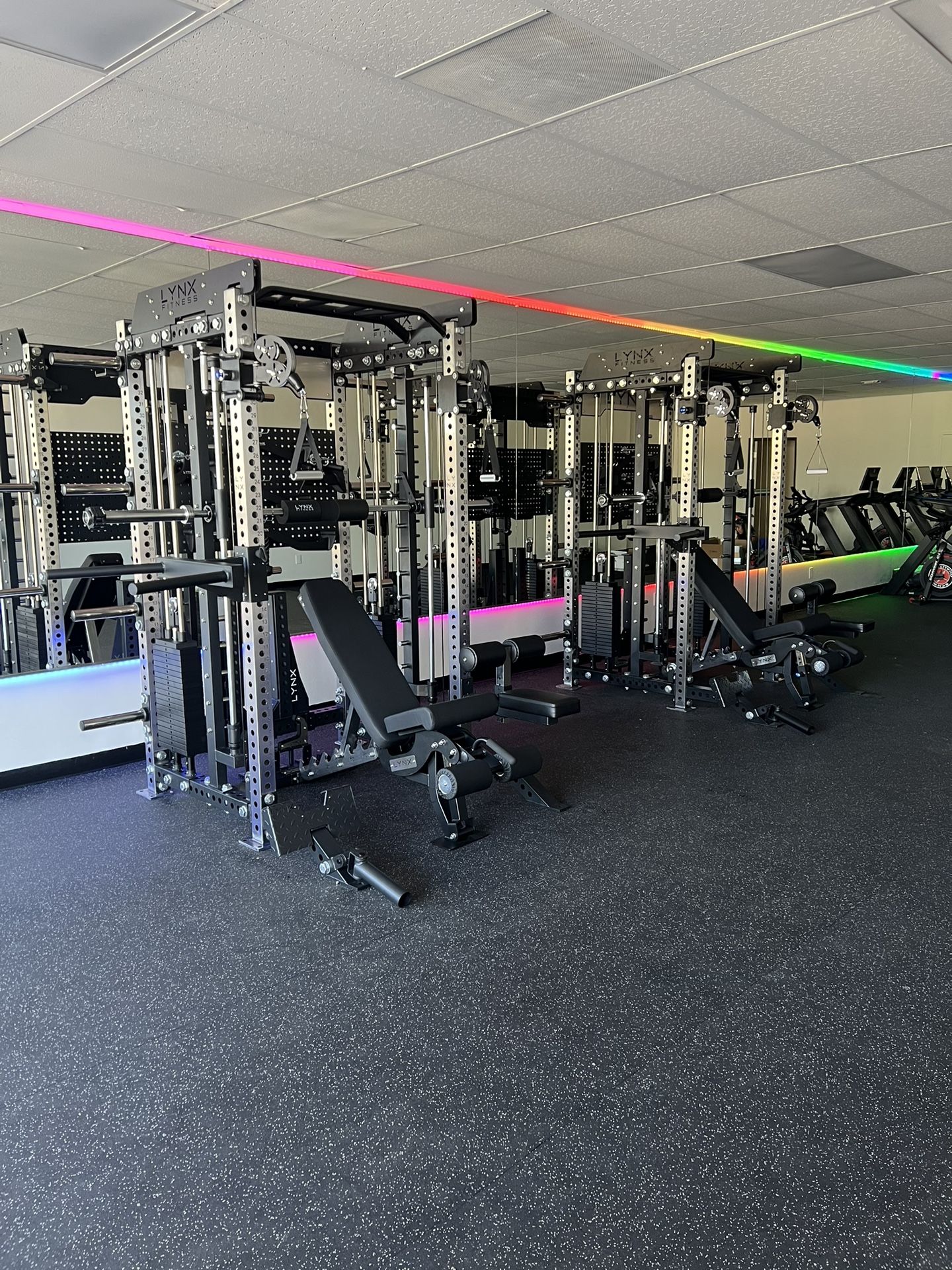 LYNX Fitness 3 in 1 PRO Series Rack🔹All In One Home Gym🔹Smith Machine🔹Dual Cable Machine🔹Squat Rack