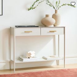 West Elm Metalwork Console - 42" - Haze