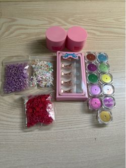 Acrylic and nail charm bundle