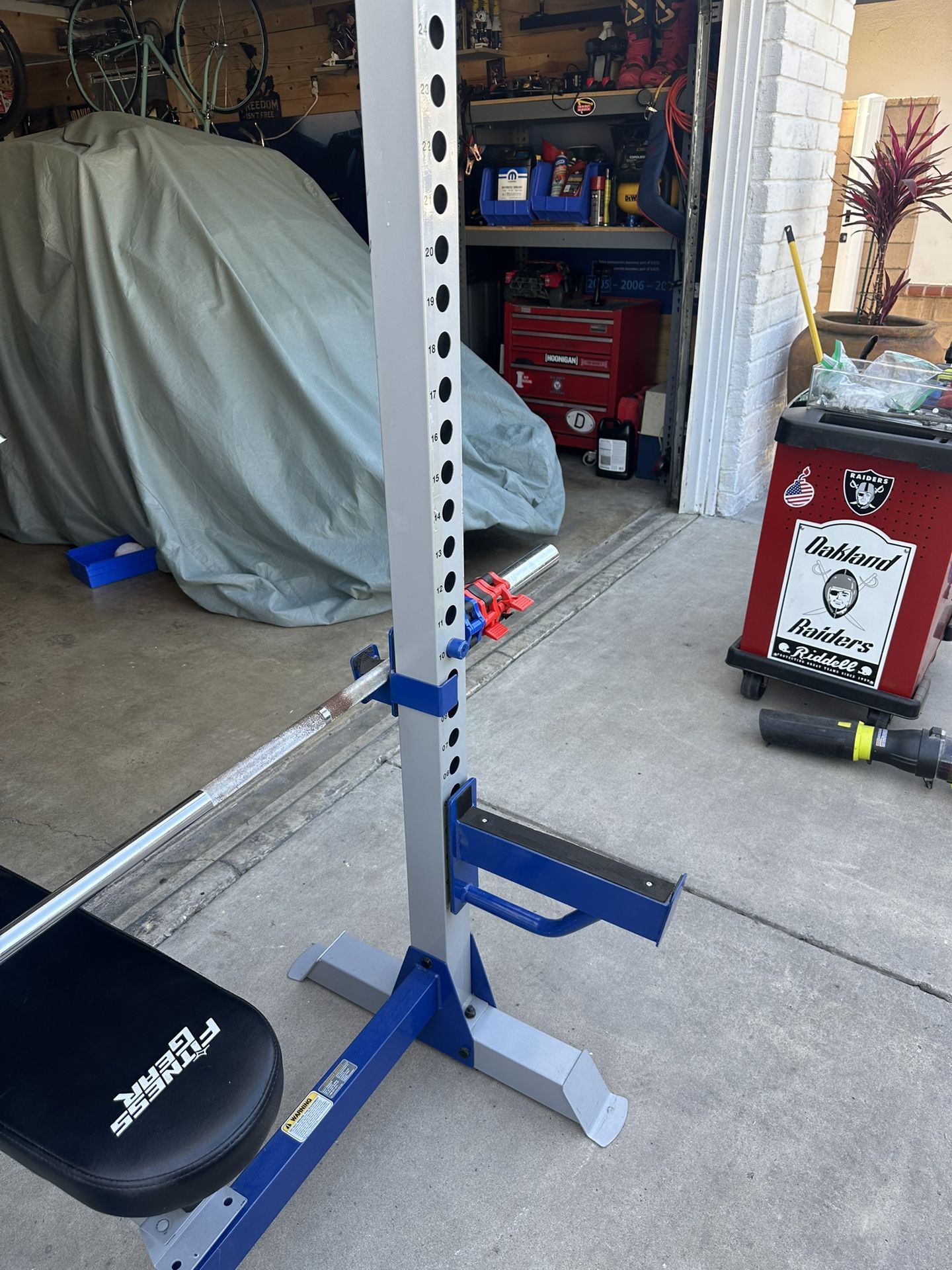 Bench Weight Set W/rubber Weights