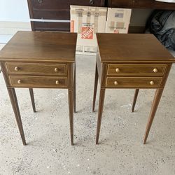 Vintage end tables 