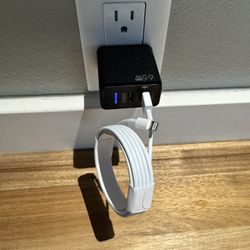 Charger Box 65W Fast, USB-C And USB