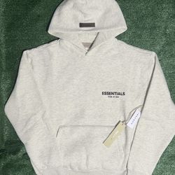 Light oatmeal essentials hoodie